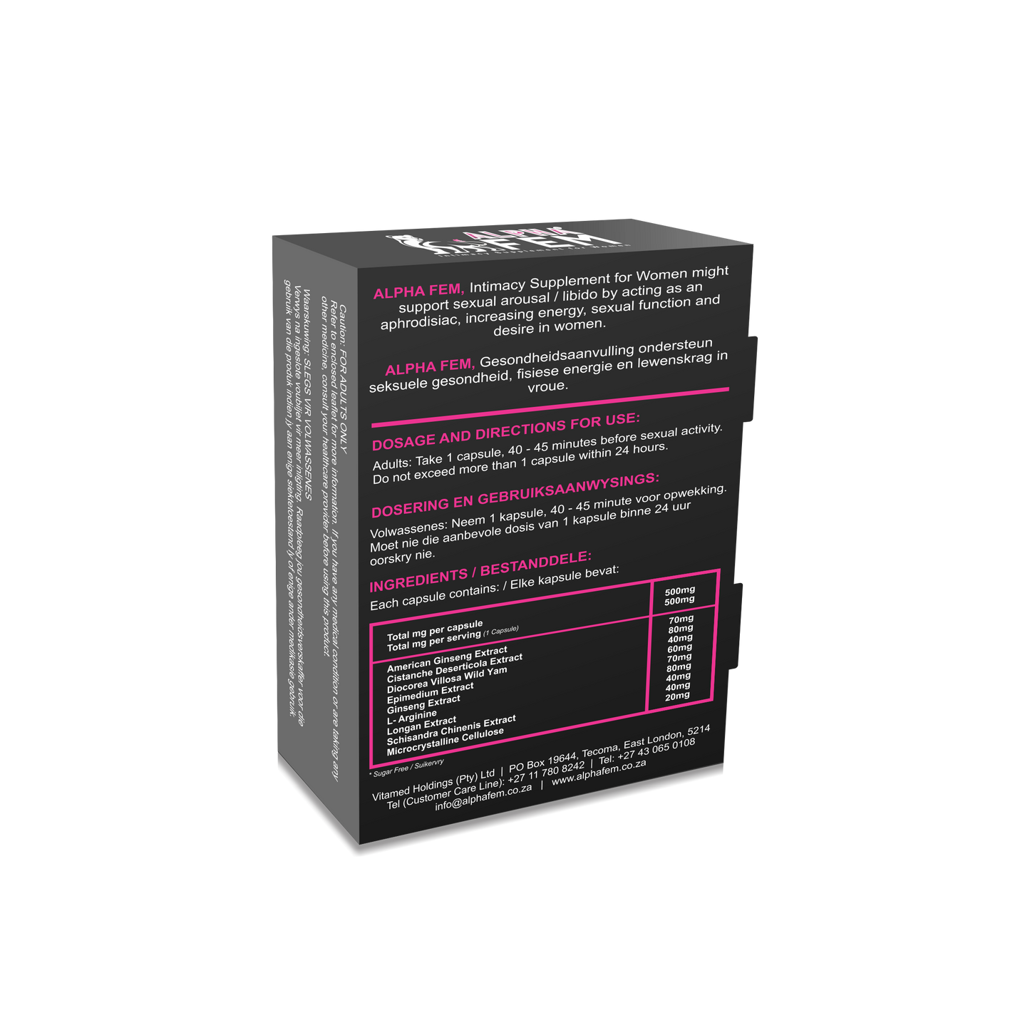 Alpha Fem Intmacy Supplement for Women