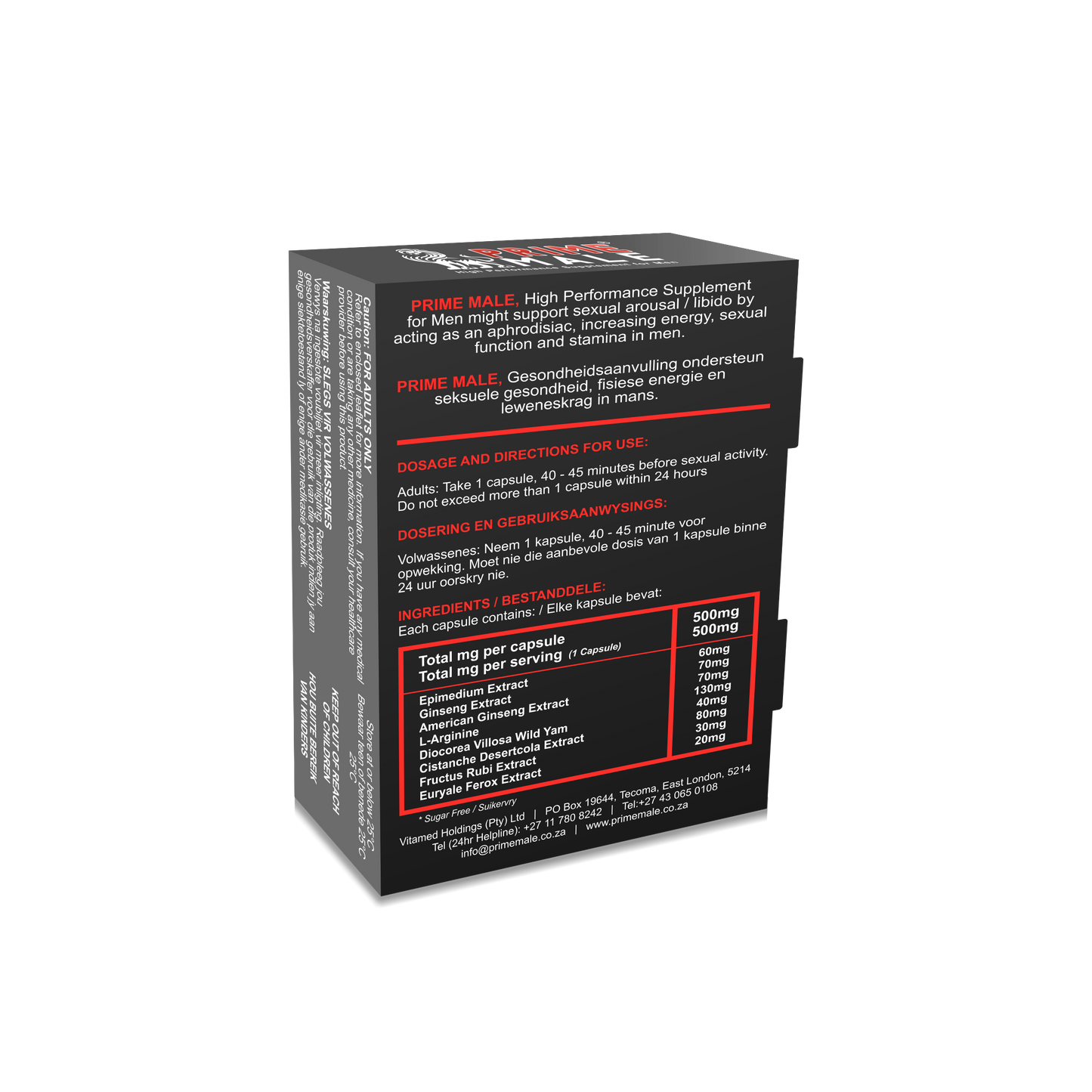 Prime Male 4 pack